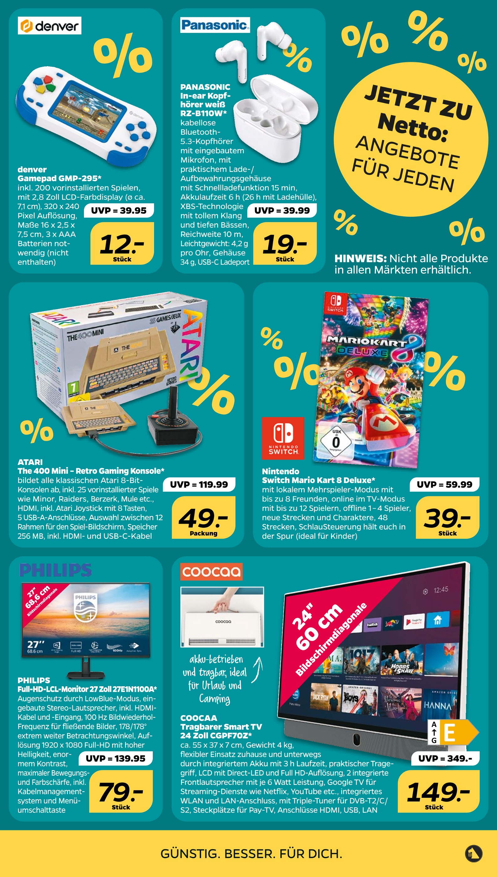 Nintendo Switch Angebot im aktuellen Netto mit dem Scottie Prospekt auf Seite 27